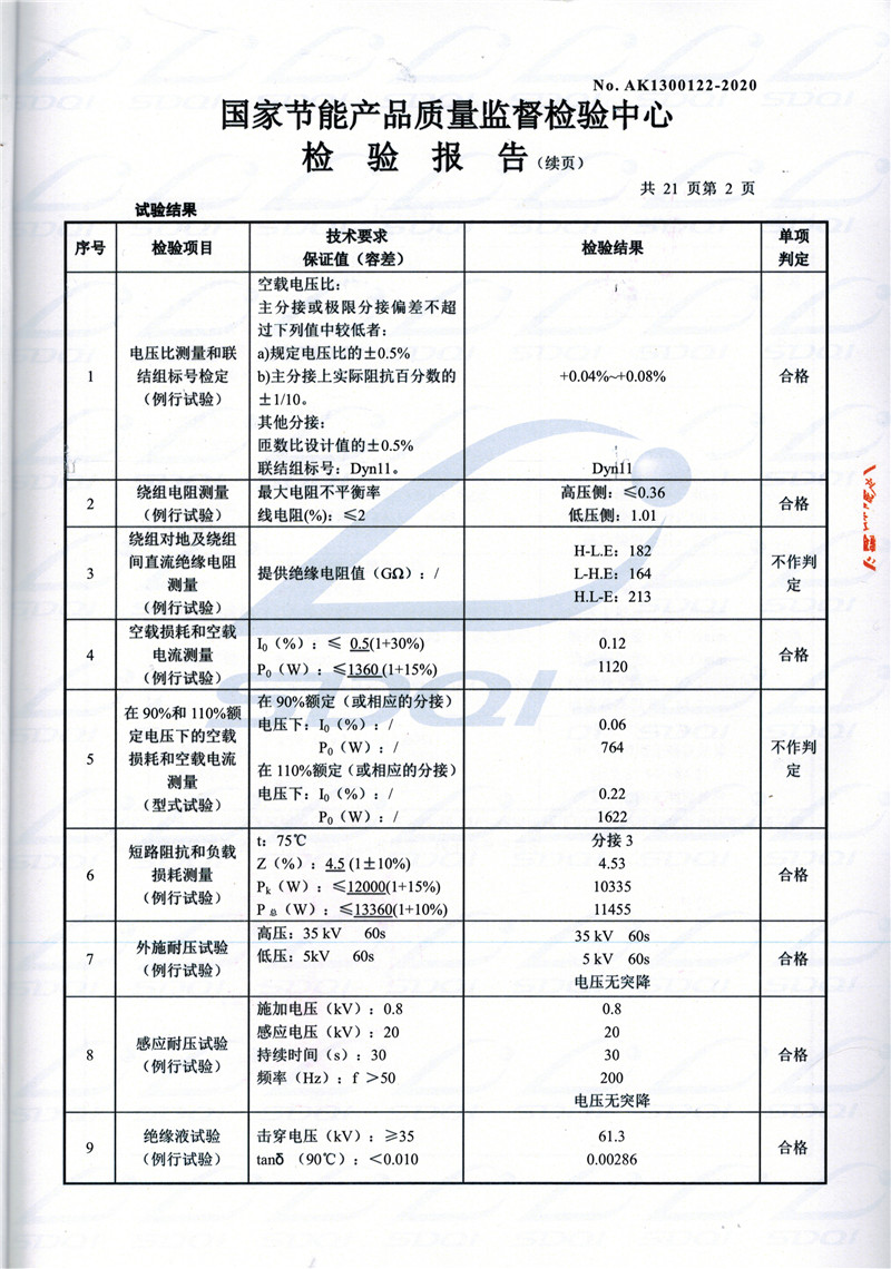 高低压试验报告-S11-1250东乌珠穆沁东乌珠穆沁东乌珠穆沁油浸式变压器-2.jpg